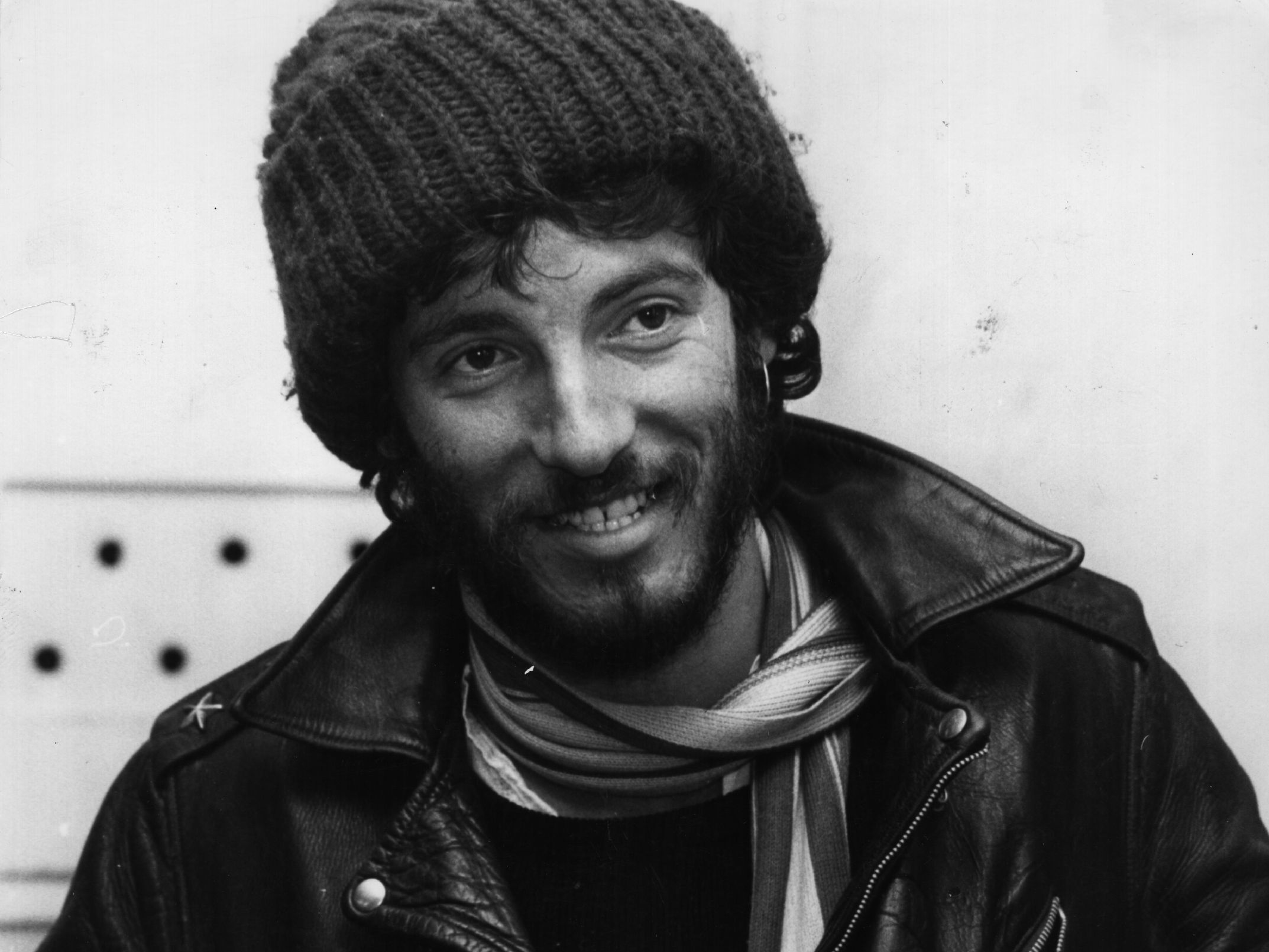 caption: Bruce Springsteen, shown here in 1975, was on the verge of being dropped by his record label before the release of <em>Born to Run. </em>