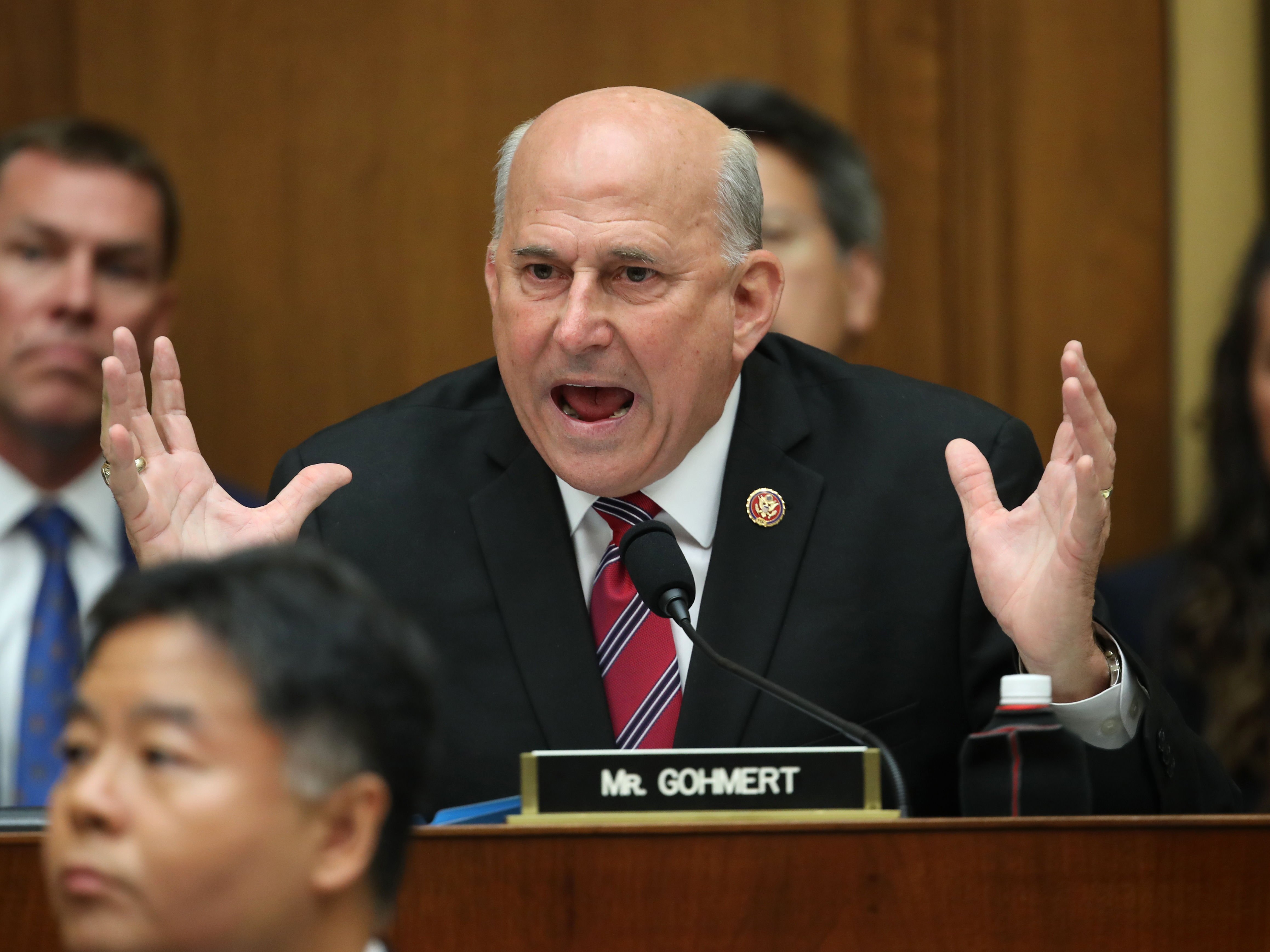 caption: U.S. Rep. Louie Gohmert, R-Texas, a member of the House Judiciary Committee, tested positive for the coronavirus during a routine screening at the White House.