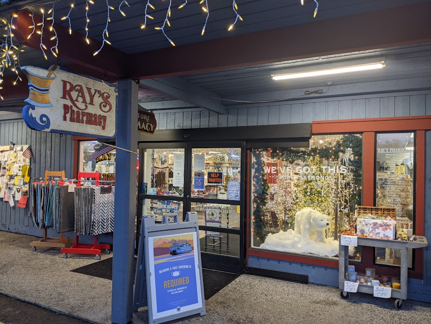 caption: Ray's Pharmacy on Orcas Island is one of the places that will be administering the new Covid-19 vaccines