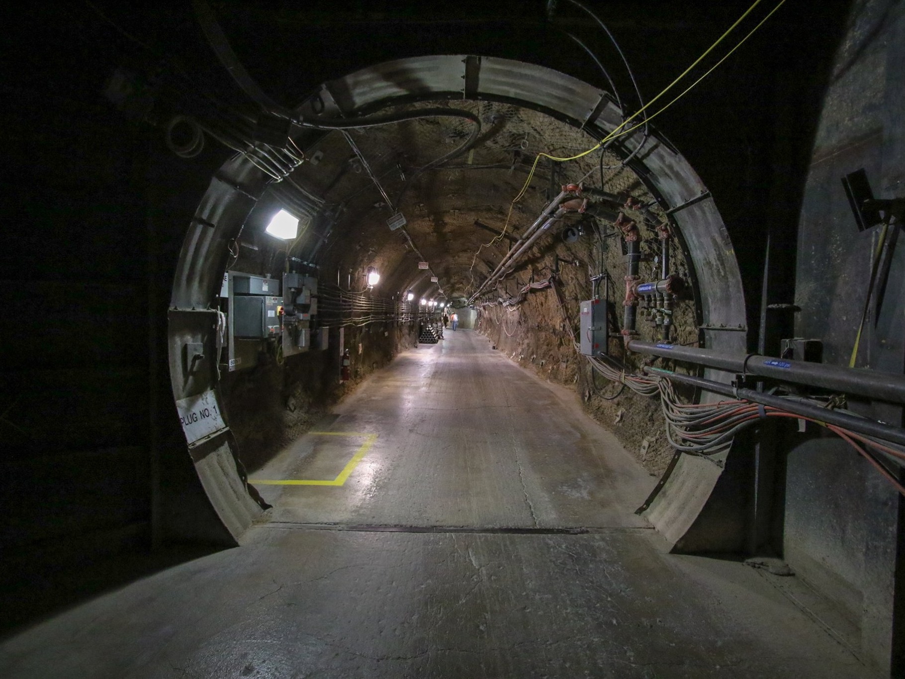caption: The U.S. conducts some of its most sensitive nuclear weapons research in a laboratory deep underground in Nevada. NPR was recently given a tour.
