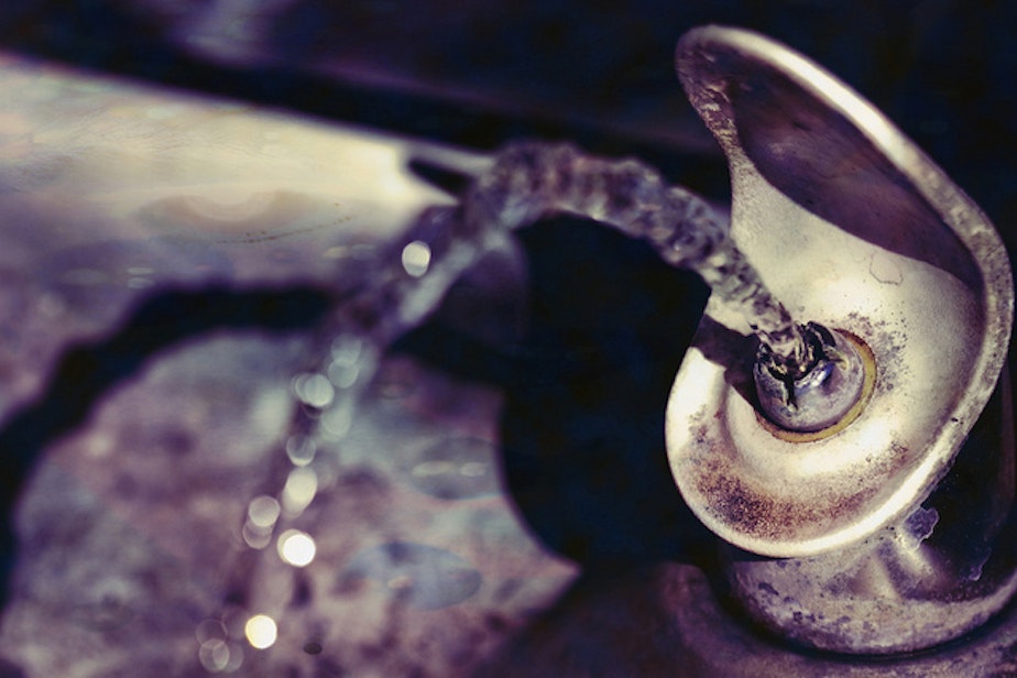 caption: File Photo of an old water fountain.