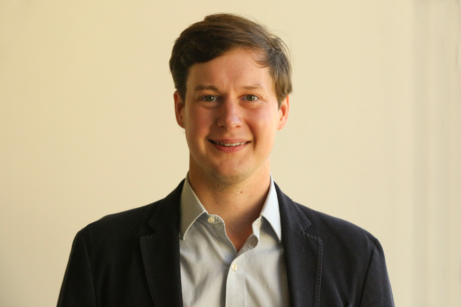 caption: Andrew Lewis Oct. 6 2023. Seattle