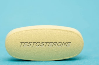 caption: The FDA cautions that prescription testosterone is only approved for men who have low testosterone due to certain medical conditions.